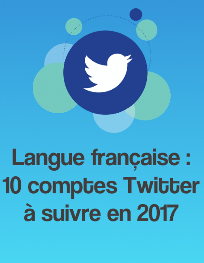 Langue française : 10 comptes Twitter à suivre en 2017